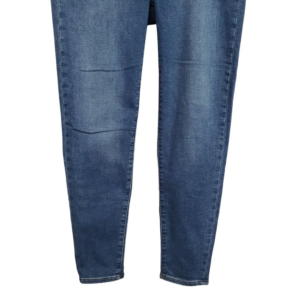 J Crew Size 31 Jeans High Rise Skinny Denim Stretch Casual Classic Factory Fade - Picture 4 of 11